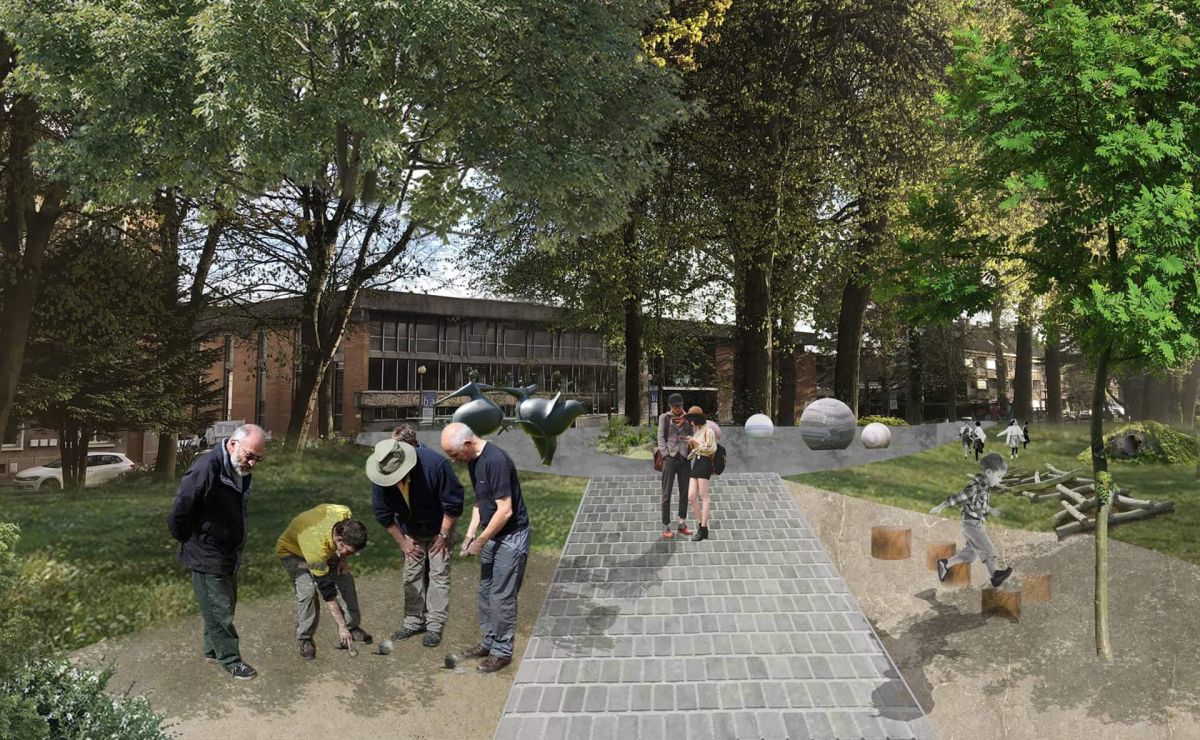 Requalification du parc Richelieu à Calais